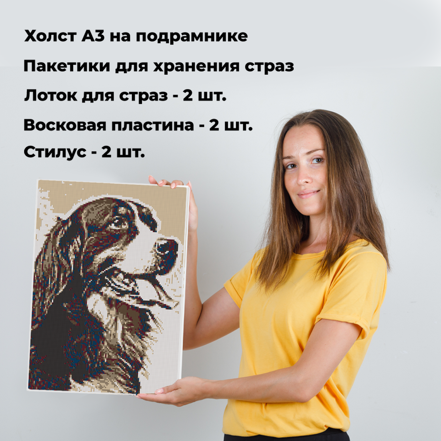Алмазная мозаика QBRIX Vintage - фото 7