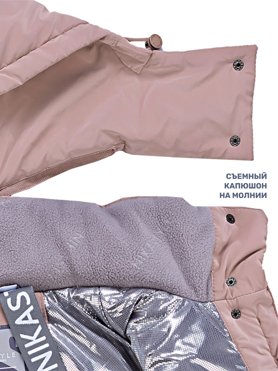 Пальто NIKASTYLE 6з9024 какао - фото 15