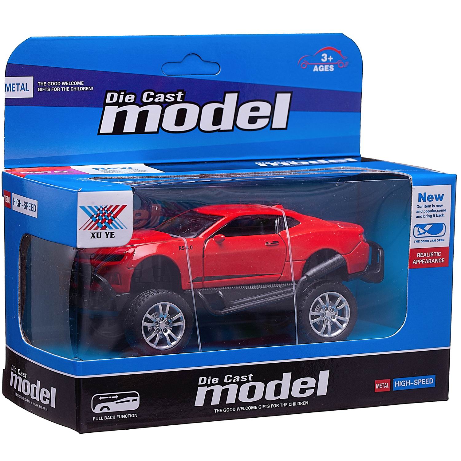 Автомобиль Junfa Jeep WT-10553/красный - фото 2