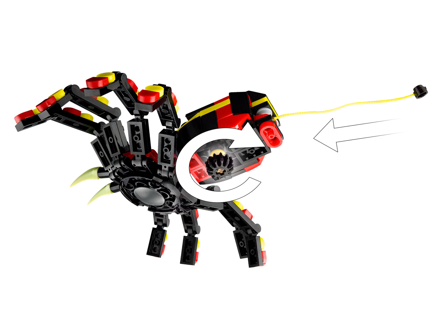 Конструктор LEGO Creator Удивительный паук 31159 153 дет. - фото 4