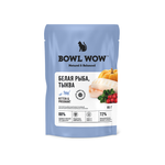 Полнорационный влажный корм BOWL WOW в соусе для котят и беременных кошек с белой рыбой и тыквой 85г