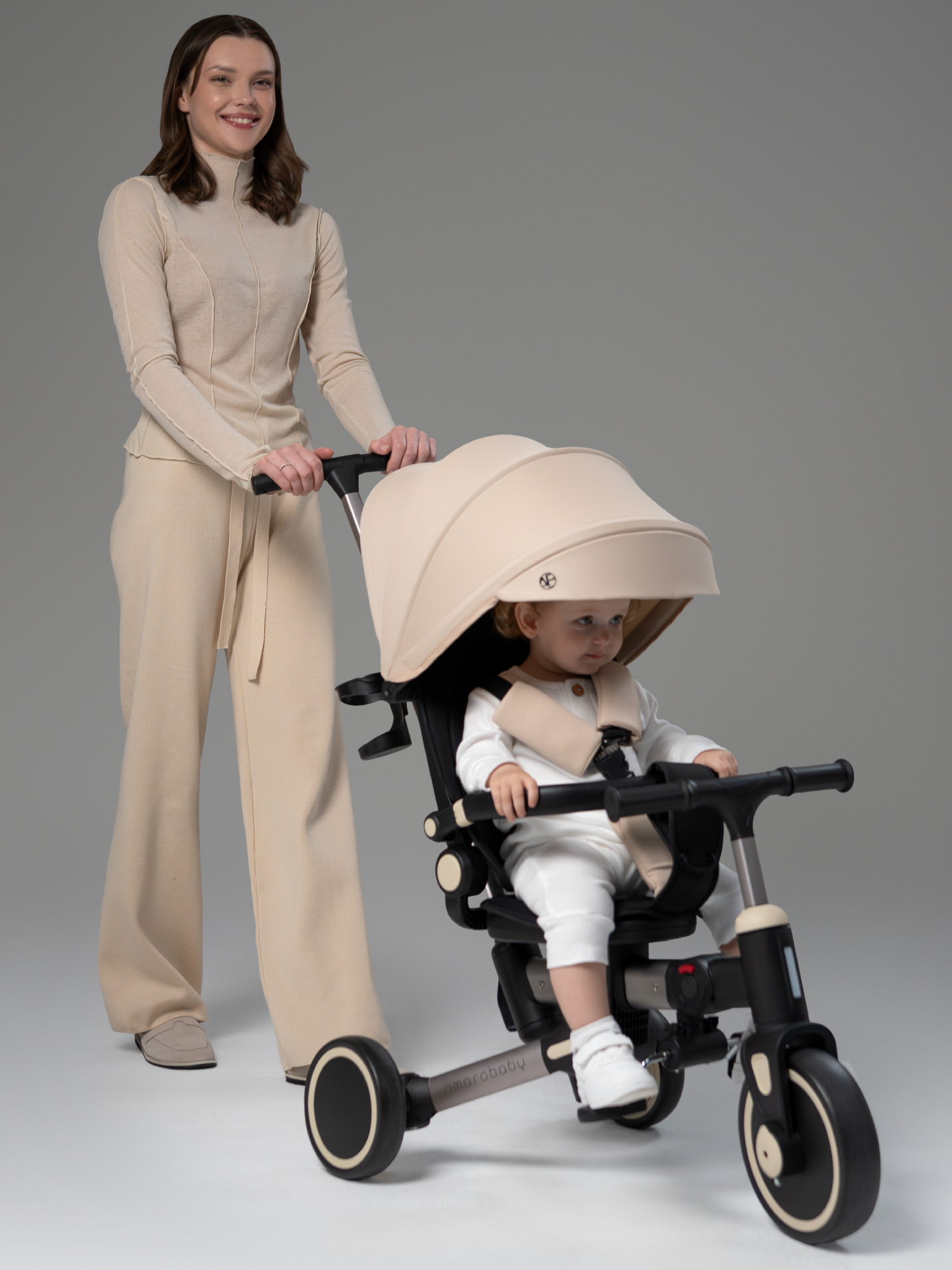 Трехколесный велосипед Amarobaby 8 дюймов - фото 26