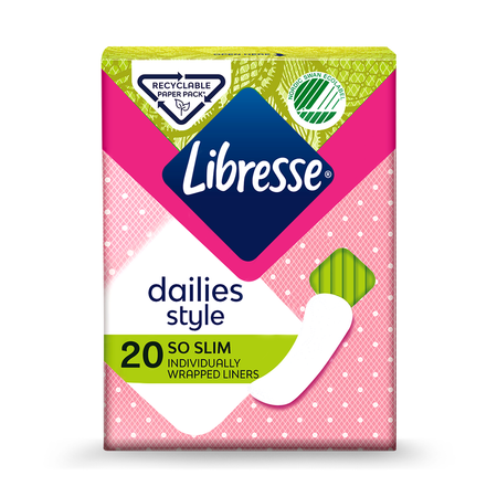 Гигиенические прокладки Libresse Dailies style So Slim normal 20