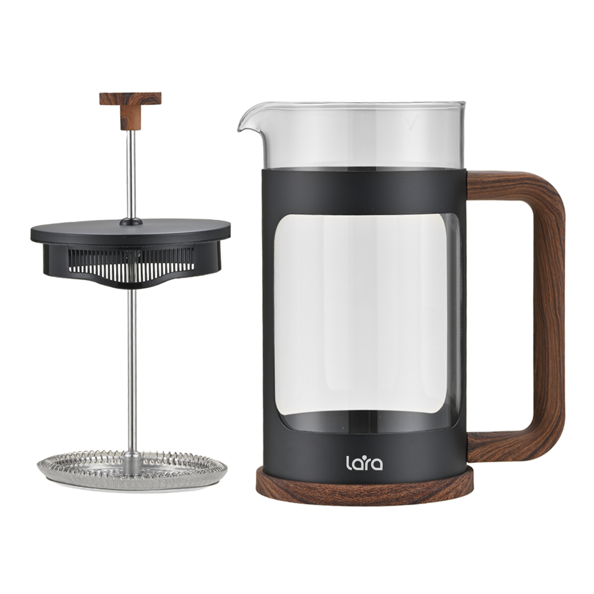 Френч-пресс 1000мл. LARA LR06-62-1000 - фото 5