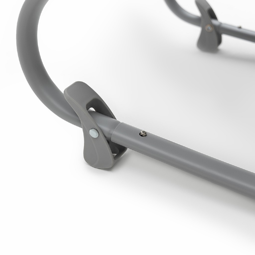 Стульчик для кормления agex Seat’n Sleep серый - фото 15