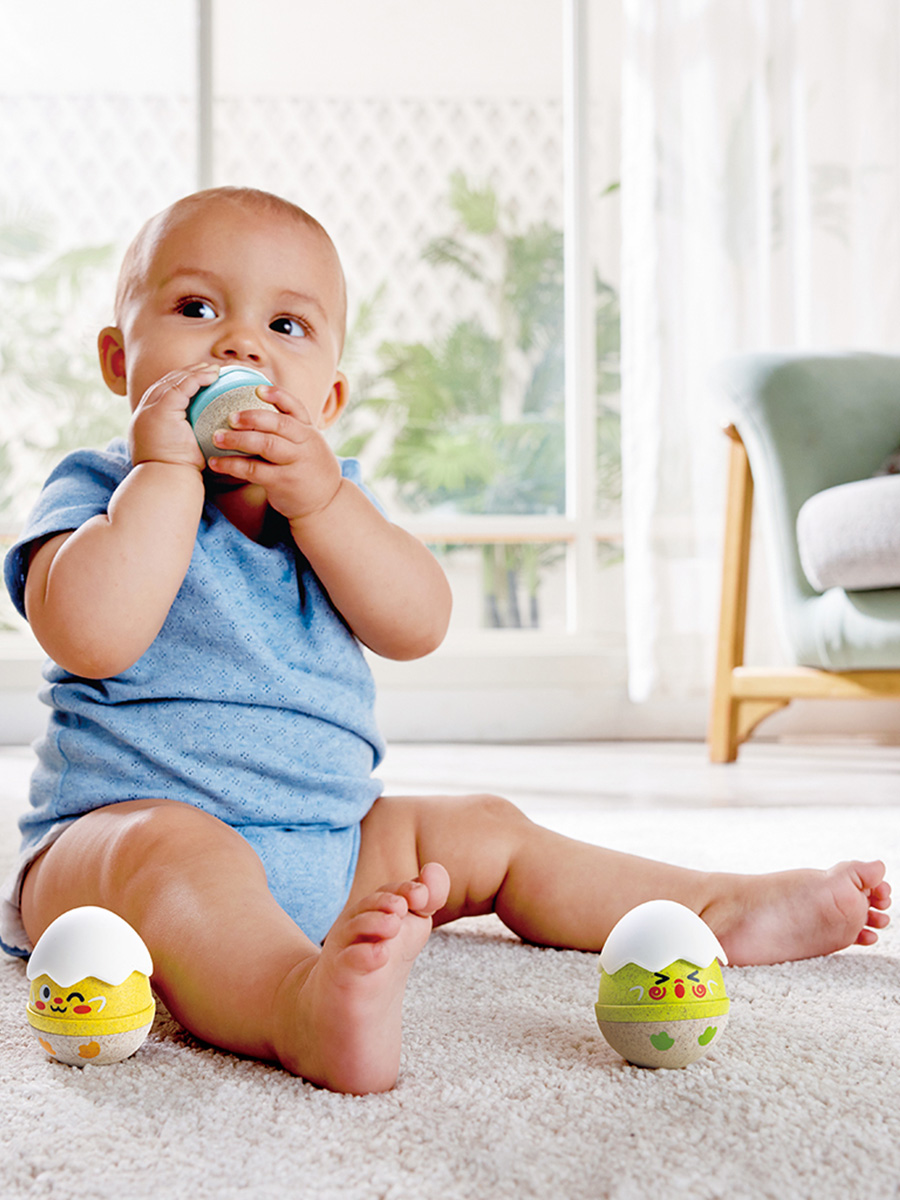 Игрушка Hape погремушка погремушка неваляшка - фото 3