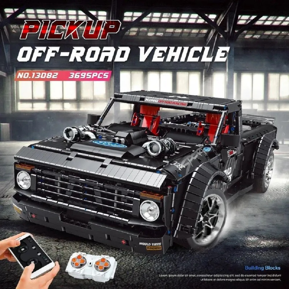 Конструктор Mould King Пикап Ford Hoonigan - фото 5
