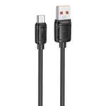 Кабель USB hoco X115 Surpass Type-C 100W 1м PVC
