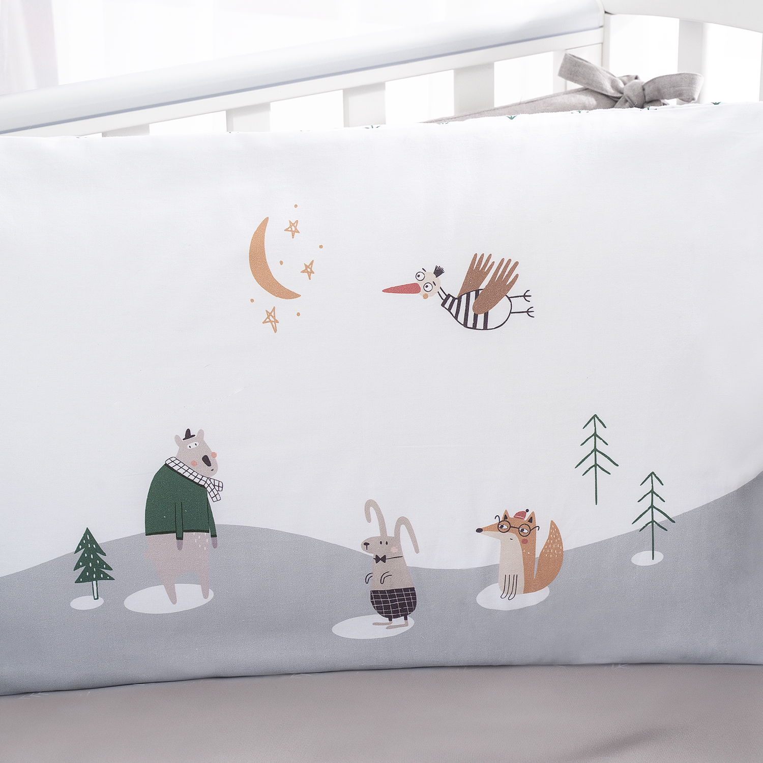 Комплект постельного белья 120х60 Perina Forest baby - фото 8