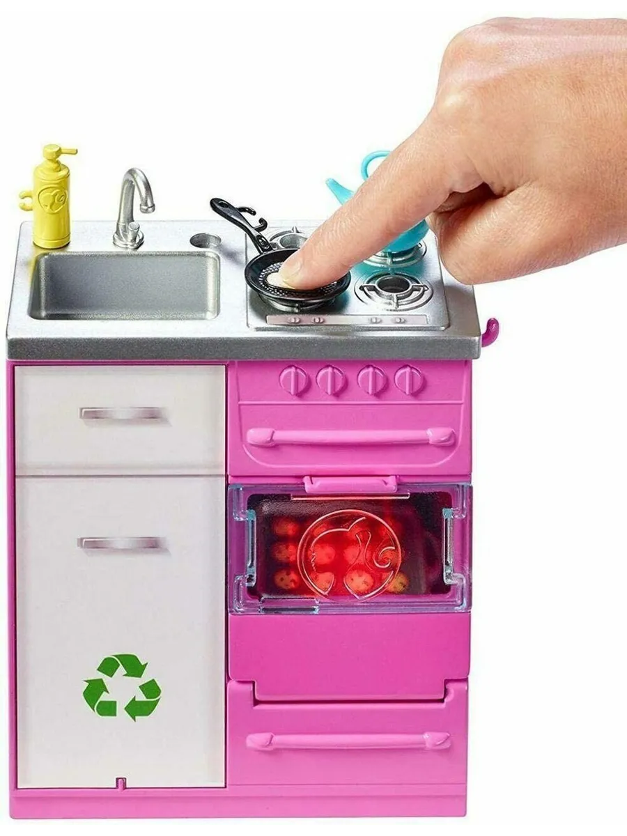 Домик для кукол Barbie с мебелью 120512 - фото 9