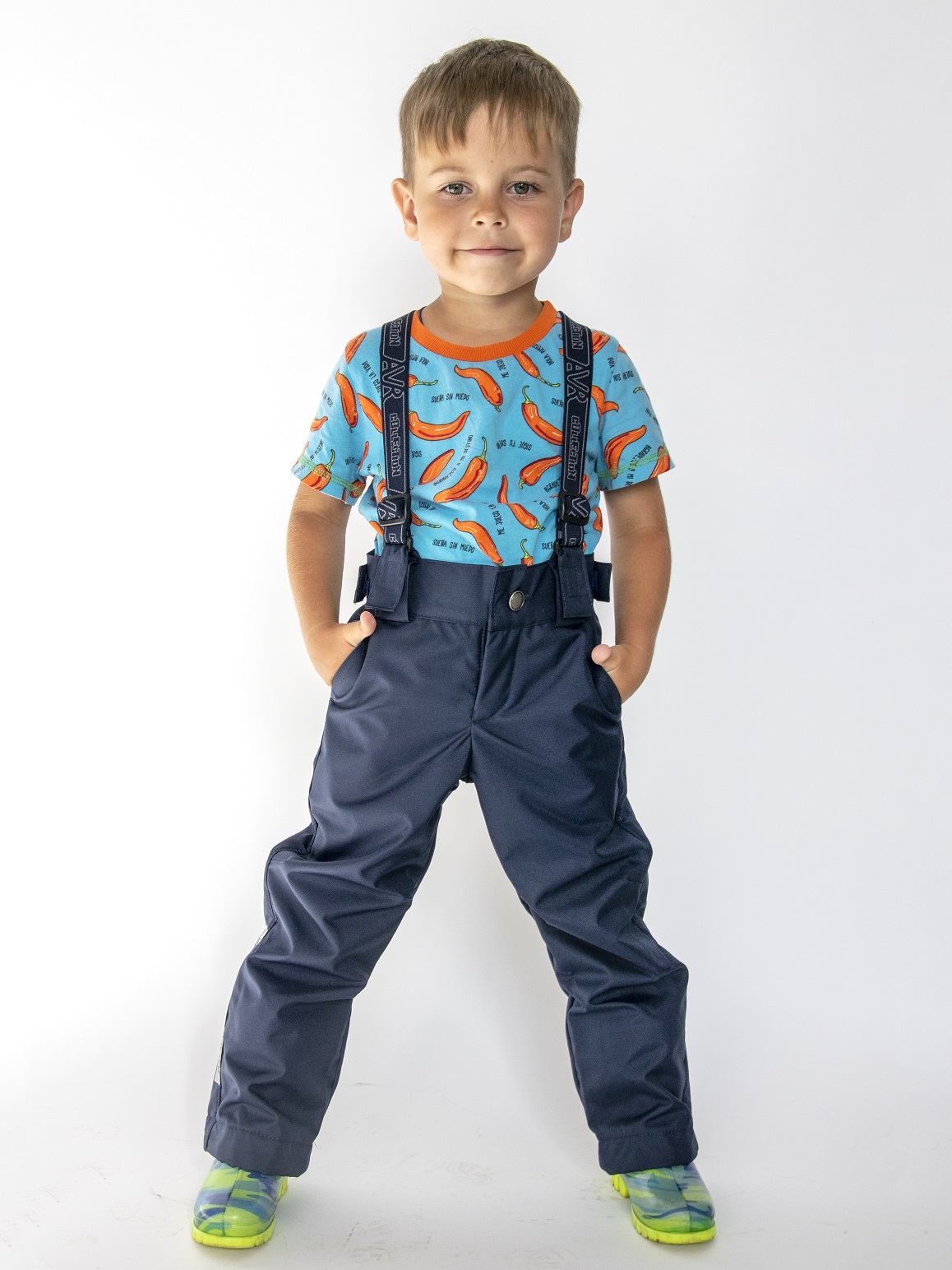 Брюки Аврора 601-М/темно-синий - фото 1