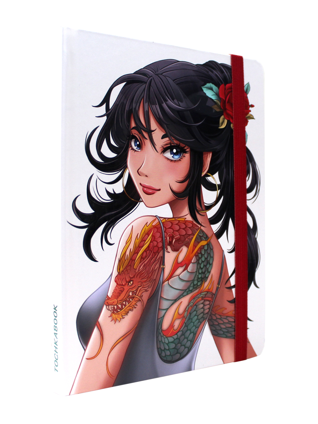 Блокнот Проф-Пресс Точкабук Девушка А5 72 лист. - фото 6