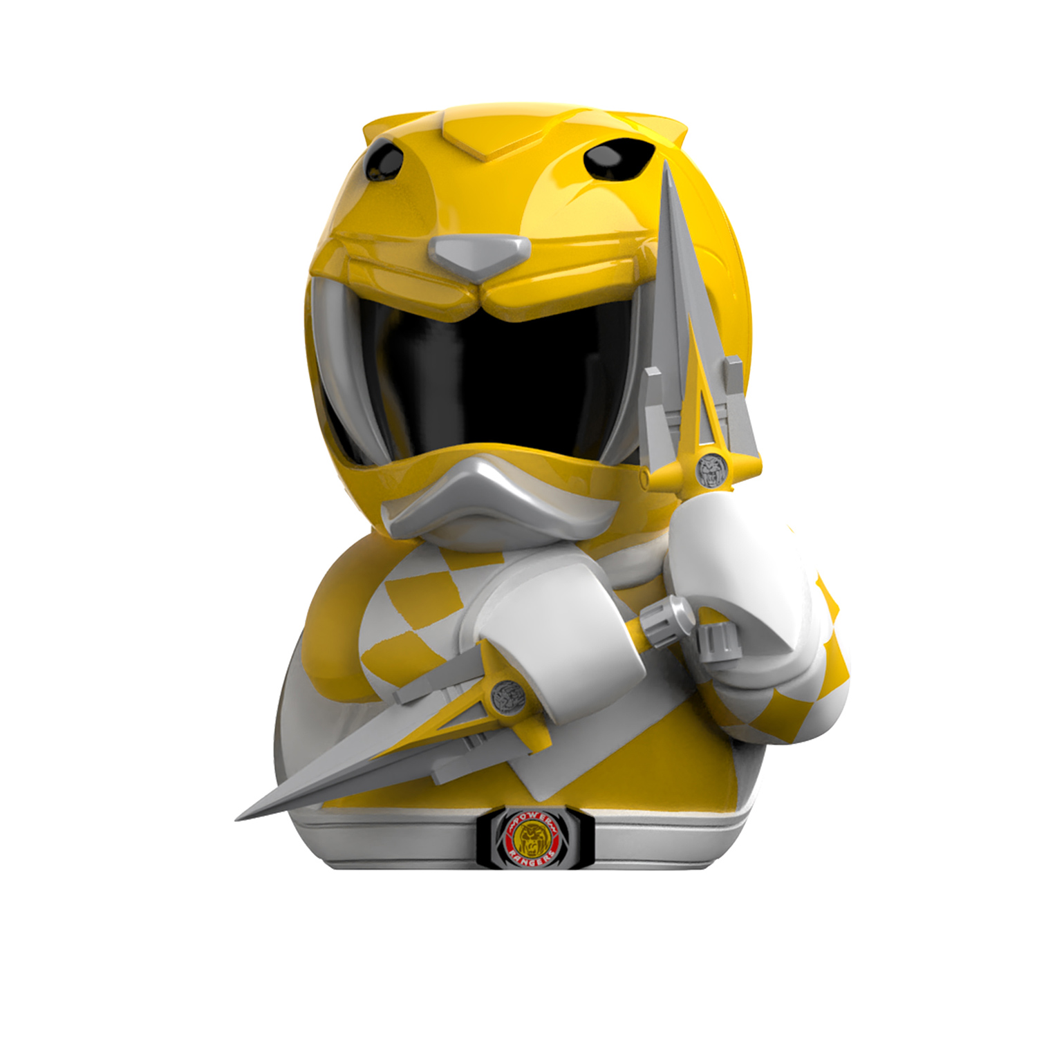 Фигурка Power Rangers Утка Tubbz Желтый рейнджер - фото 2