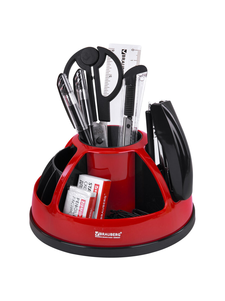 Набор канцелярский с подставкой Brauberg - фото 5