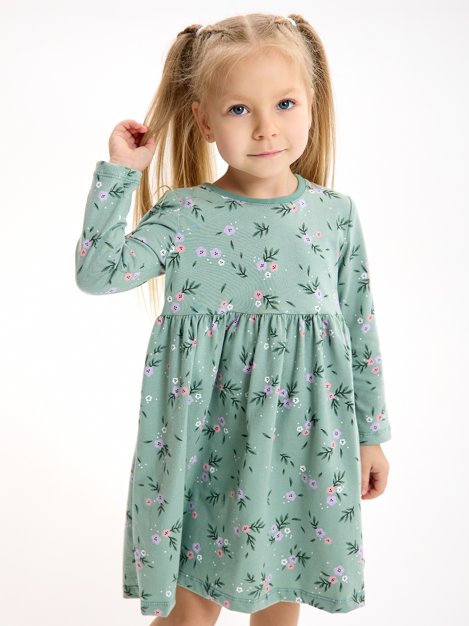 Платье LEVAKIDS платье для девочки_сказочные цветы - фото 6