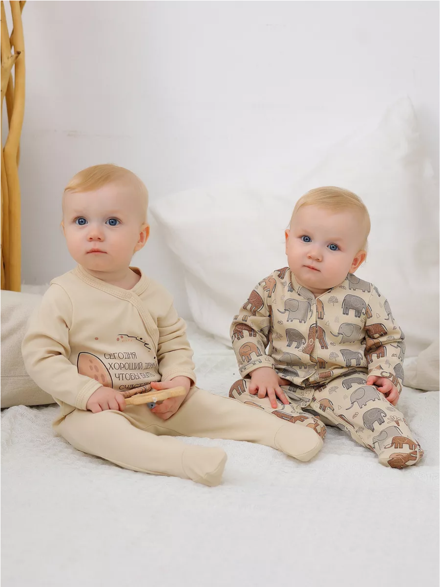 Комбинезон 2 шт babyglory EL000105 - фото 12