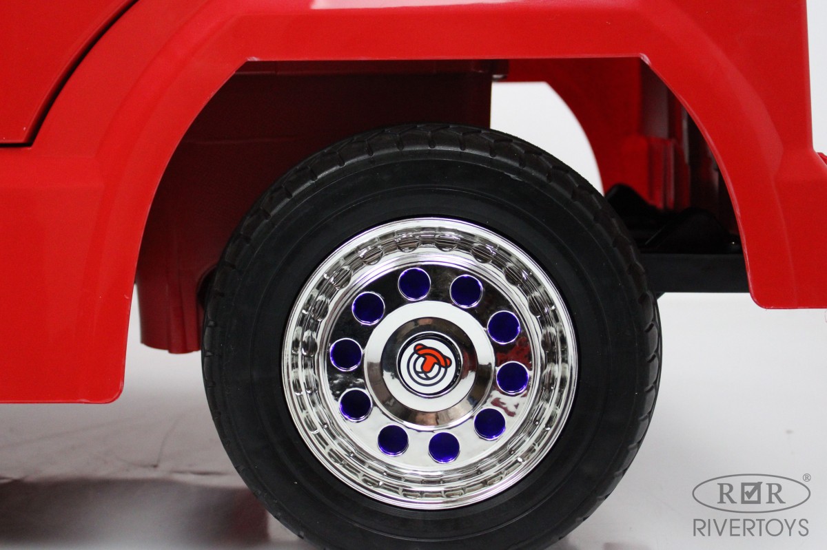 Электромобиль RIVERTOYS A555AA-RED С пультом ДУ - фото 23