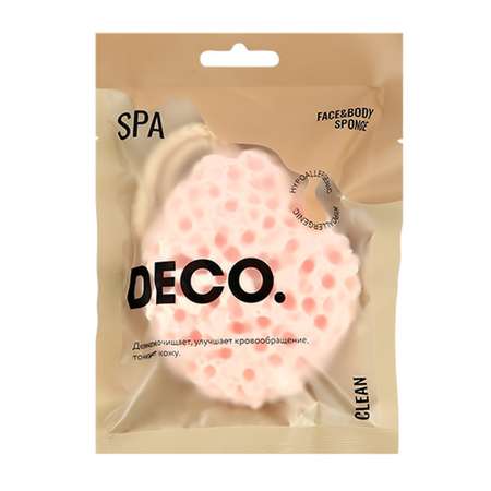 Спонж DECO. для умывания (каплевидный)