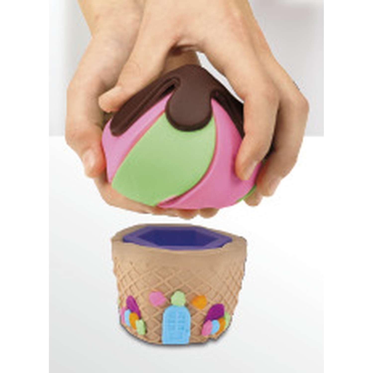 Пластилин Play-Doh Кафе-мороженое - фото 4