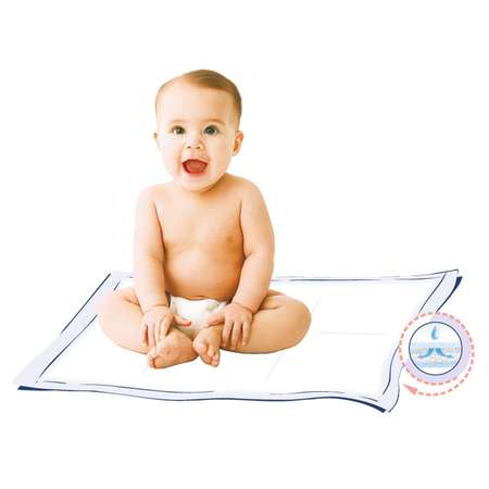 Пелёнки одноразовые Bella baby Happy 60х60 см 5 шт.