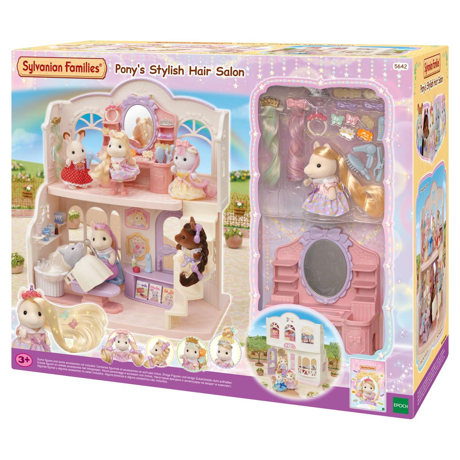 Игровой набор Sylvanian Families Салон красоты Пони - фото 39
