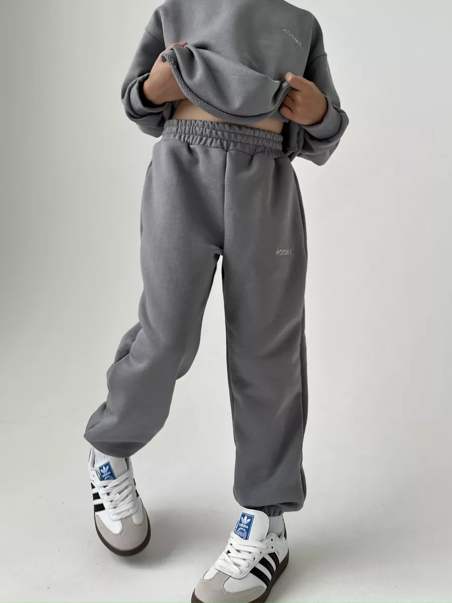 Брюки ROOMY ESSENCE COMFYjog/grey - фото 1