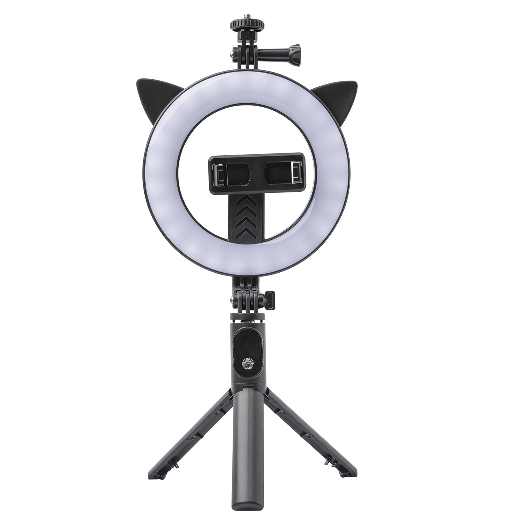 Лампа для селфи Attivio кольцевая с моноподом - фото 2