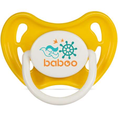 Пустышка BABOO латекс анатомическая от 0 мес.