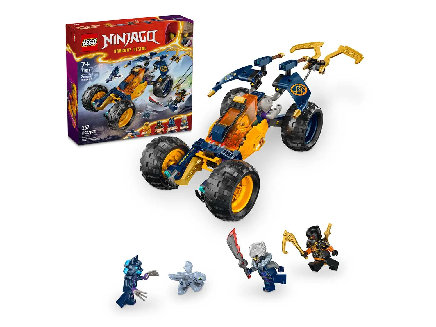Конструктор LEGO NINJAGO 71811 267 дет. - фото 2