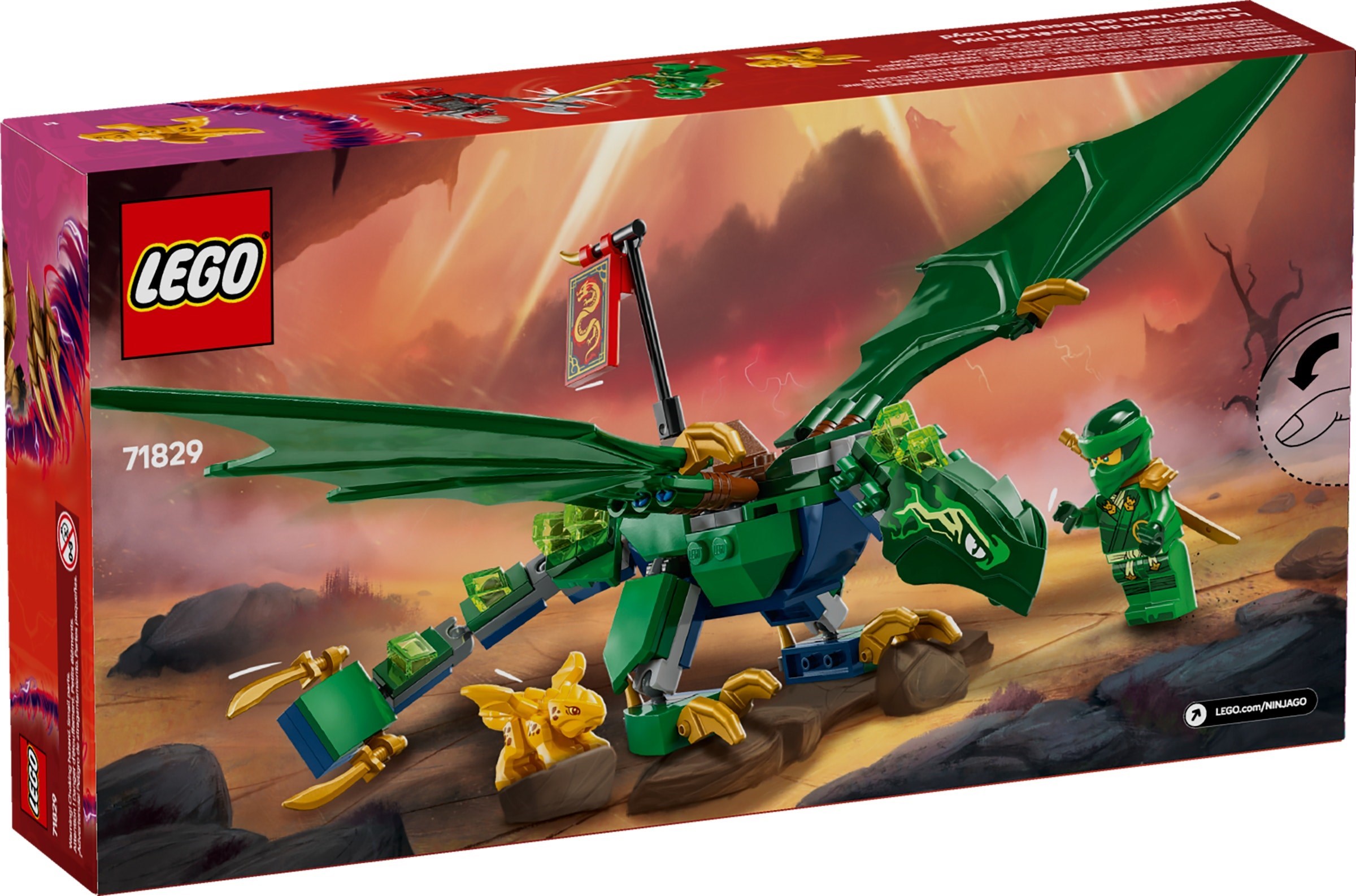 Конструктор LEGO NINJAGO 71829 128 дет. - фото 1