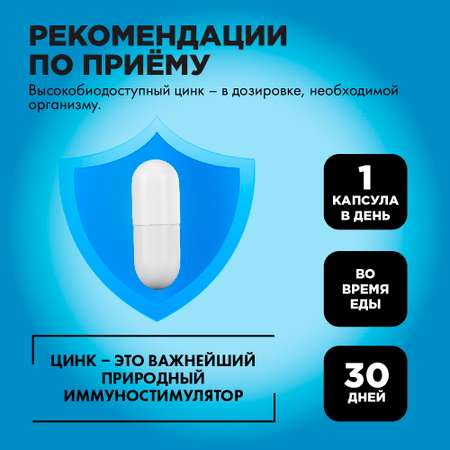 Цинк Guten Morgen zinc 25 mg