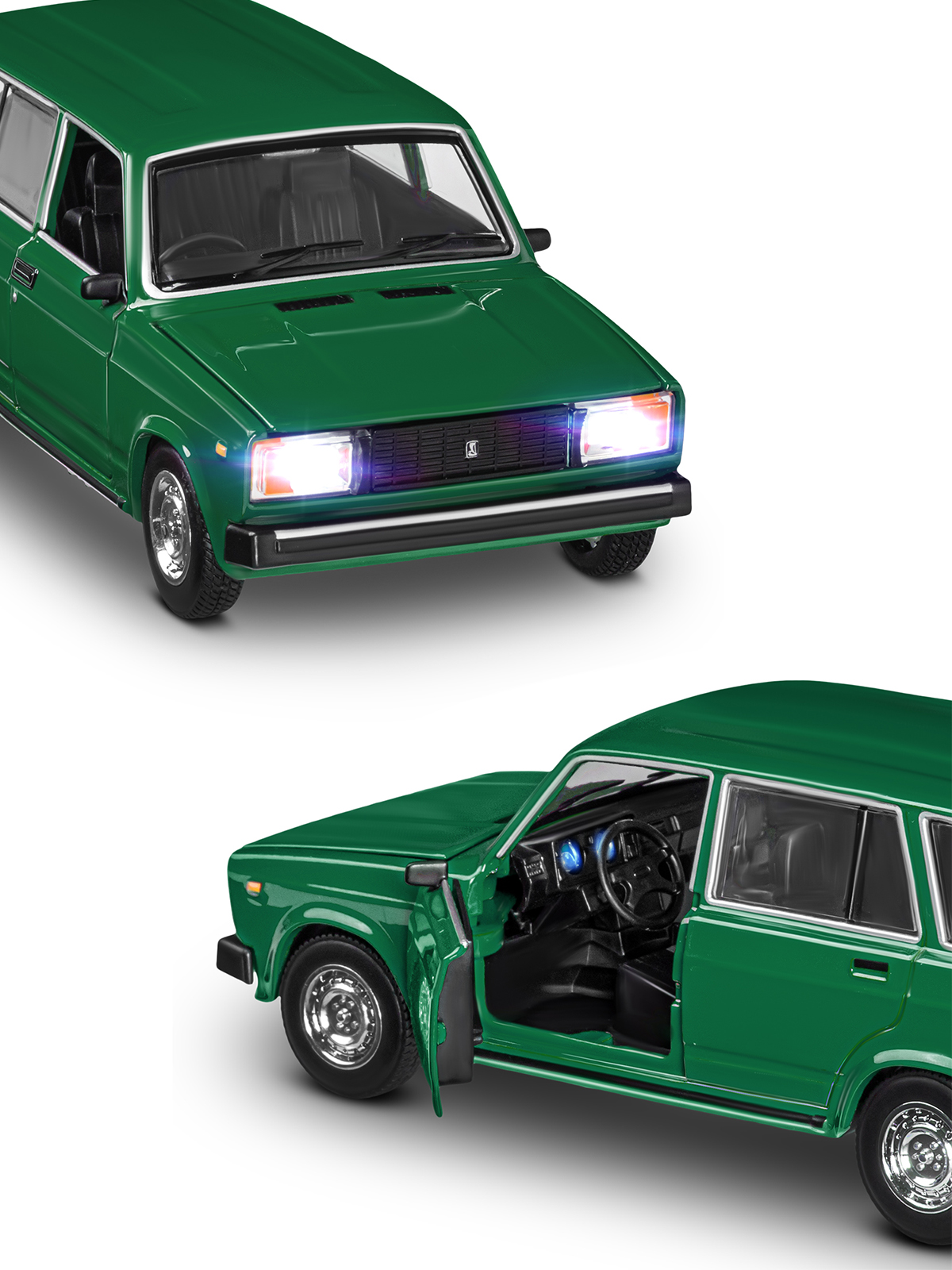 Автомобиль АВТОпанорама ВАЗ 2104 1:24 JB1200167 - фото 10