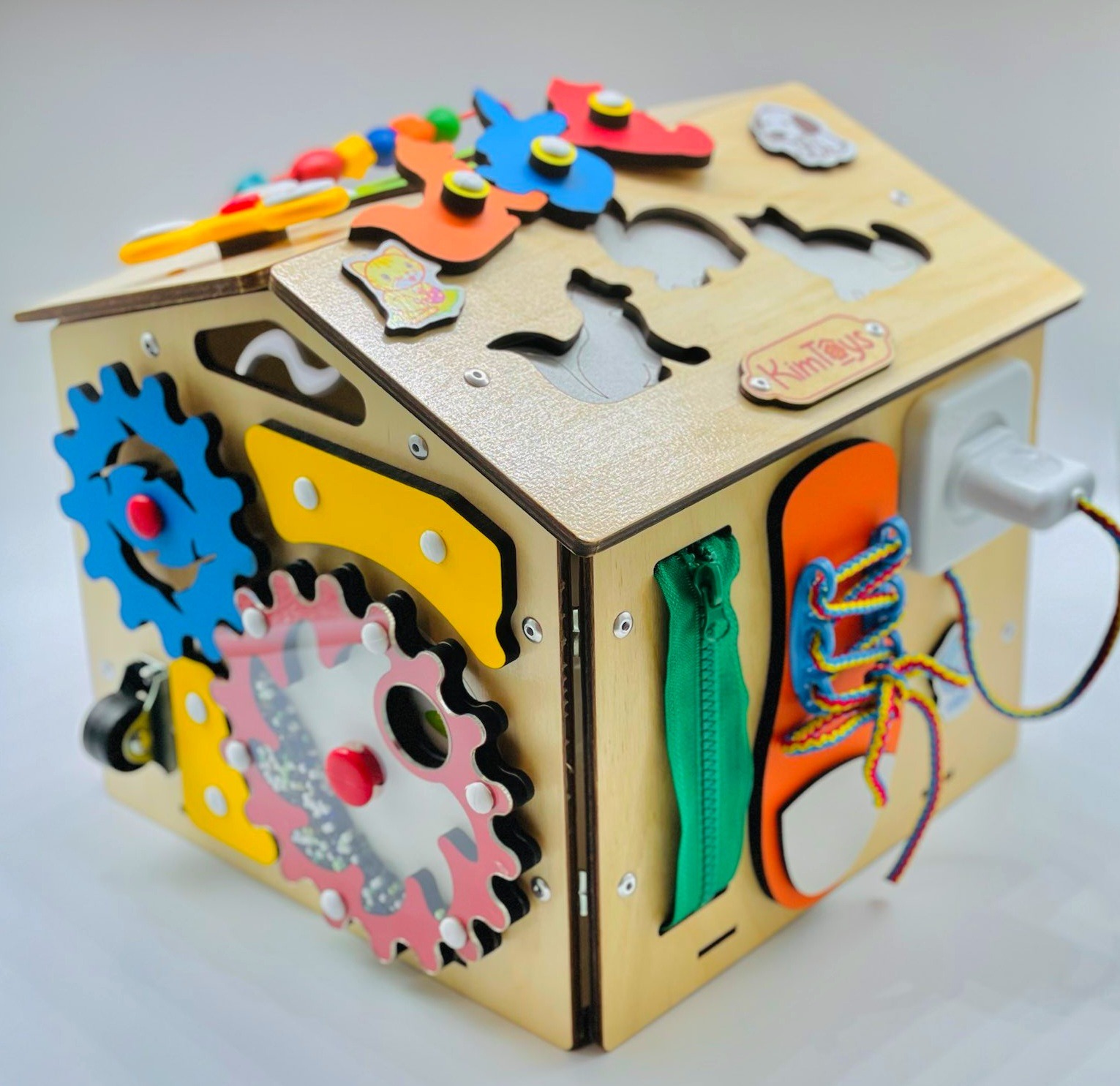 Игрушка KimToys бизиборд Домик - фото 9