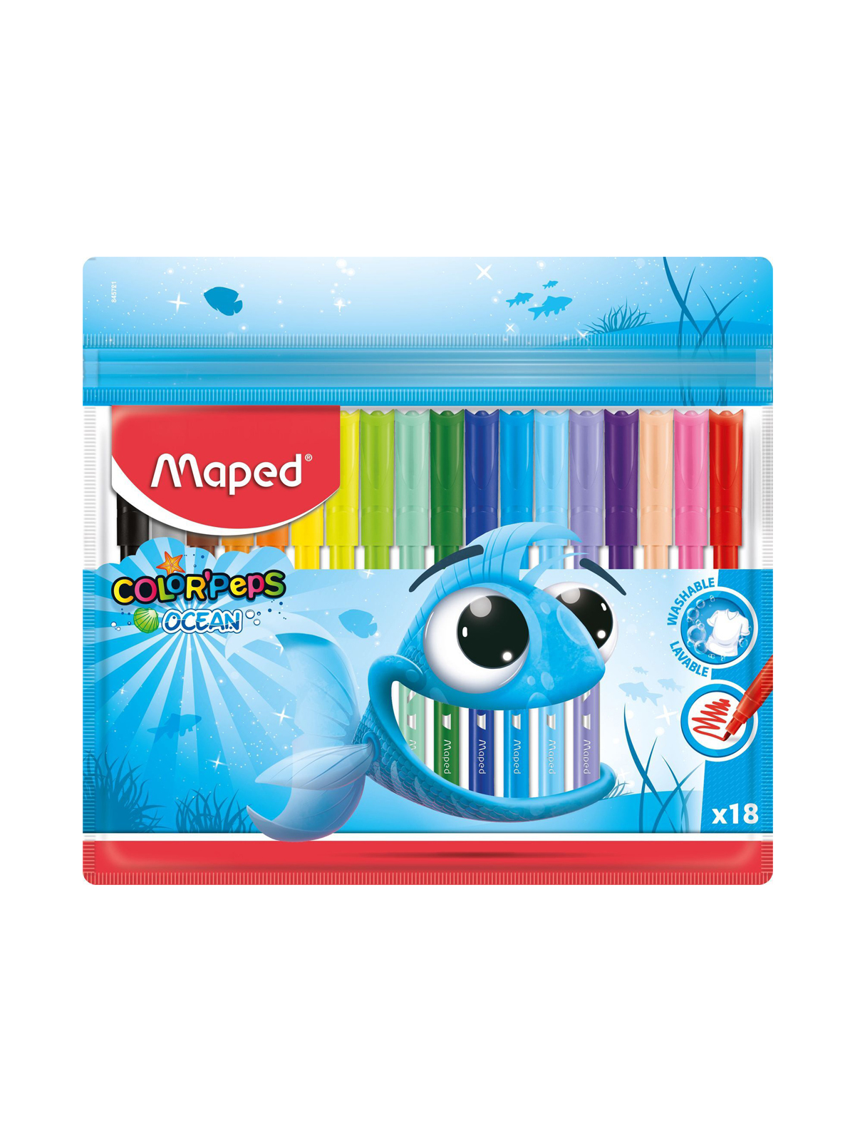 Фломастеры MAPED 18 шт. - фото 1