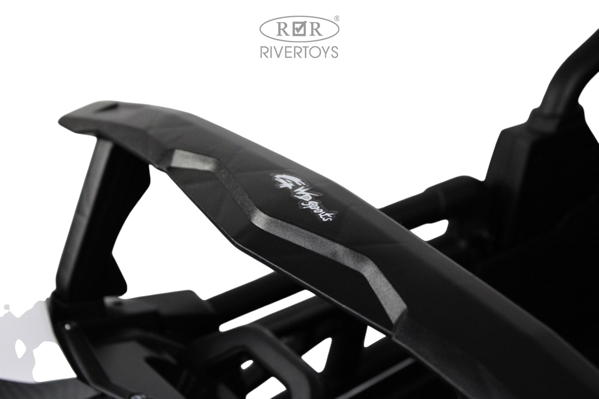 Электромобиль RIVERTOYS K555KK-BUGGY-BLACK С пультом ДУ - фото 11