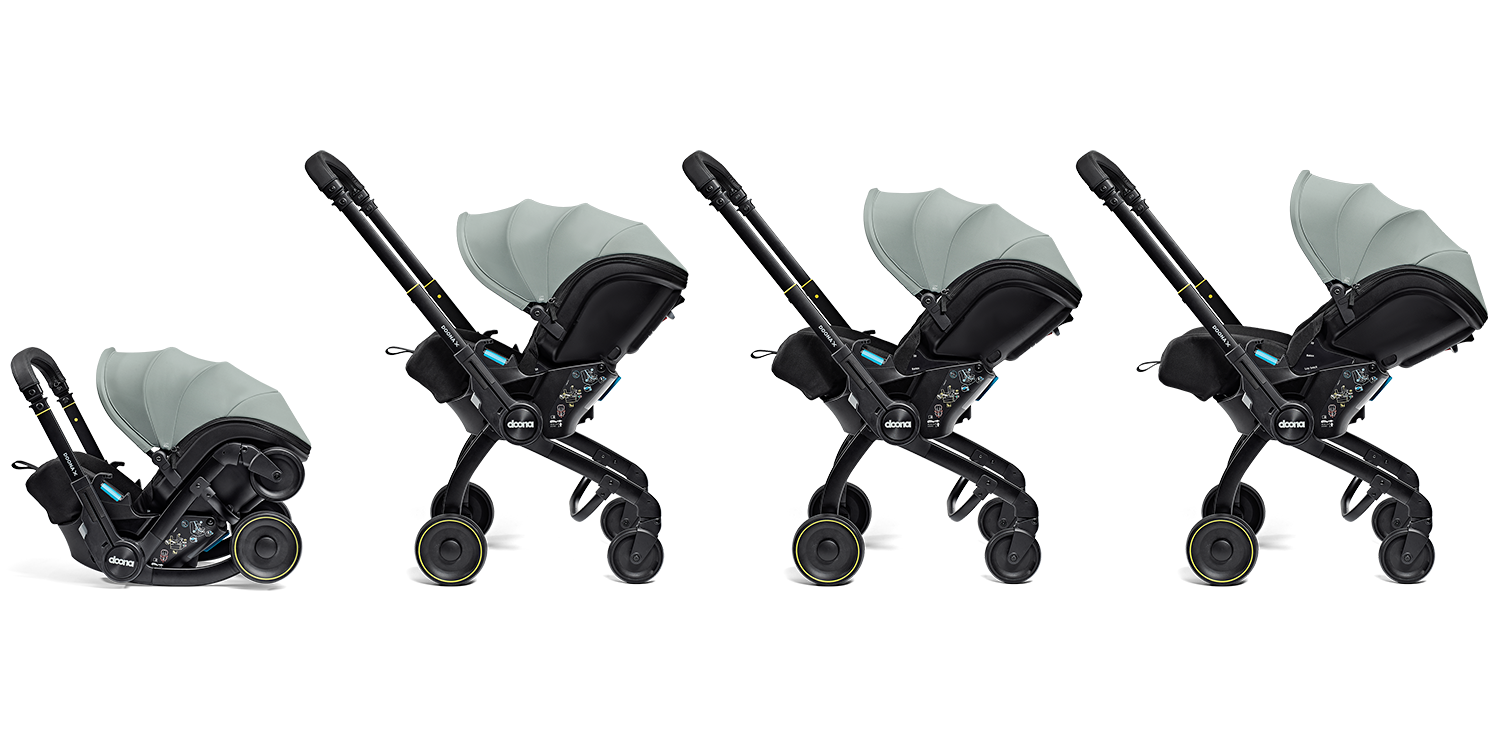 Автокресло Doona X Dusty Sage Isofix 0 (0 -13 кг) - фото 16