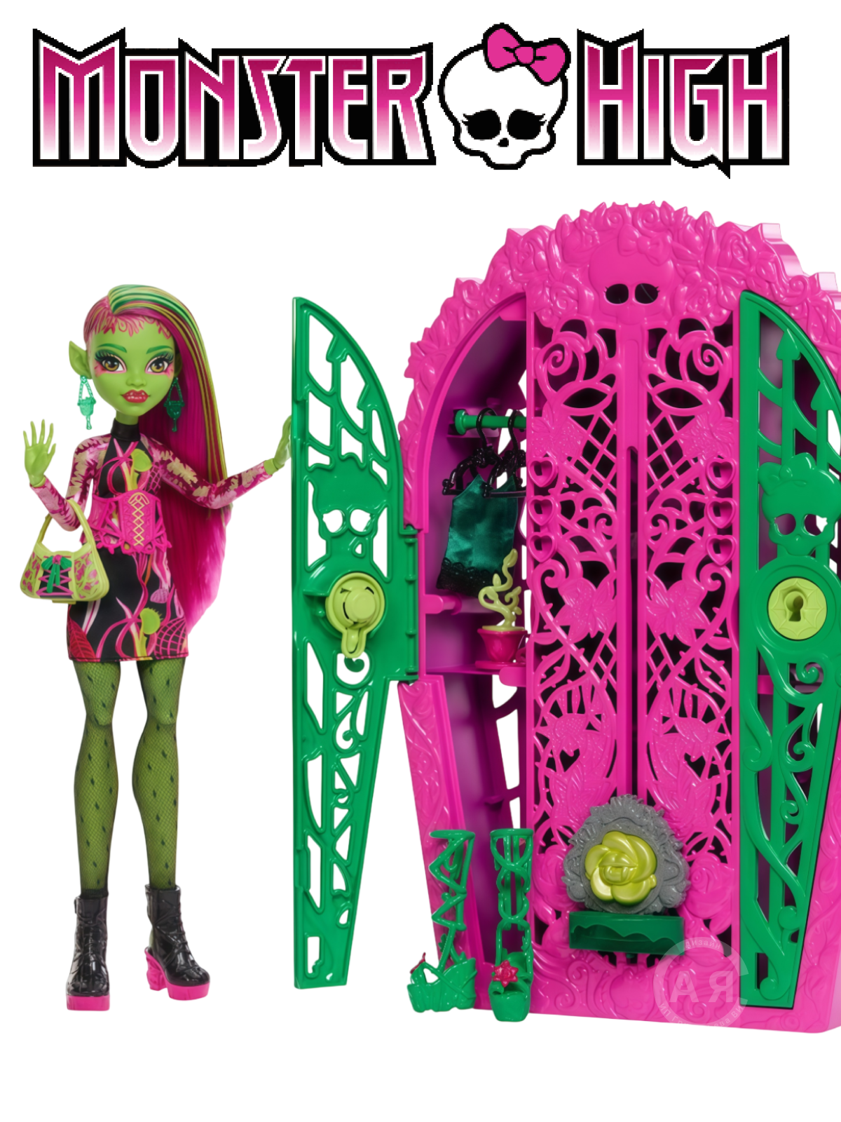 Кукла модельная Monster High Skulltimate Secrets HYT75 Venus Венера высота 27 см HYT75 Venus - фото 1
