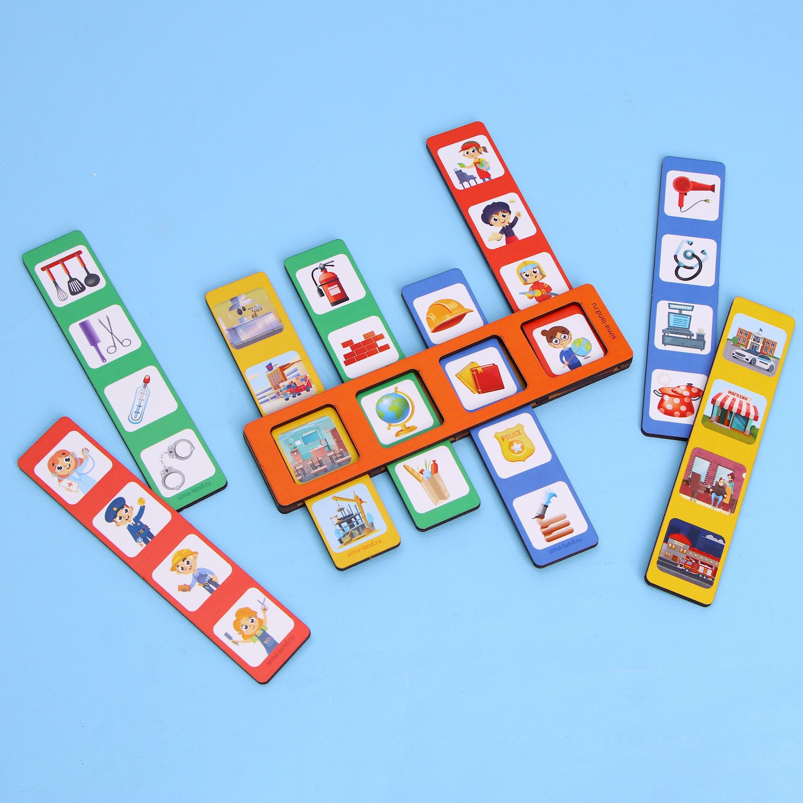 Настольная игра Лесная мастерская Изучаем профессии - фото 2