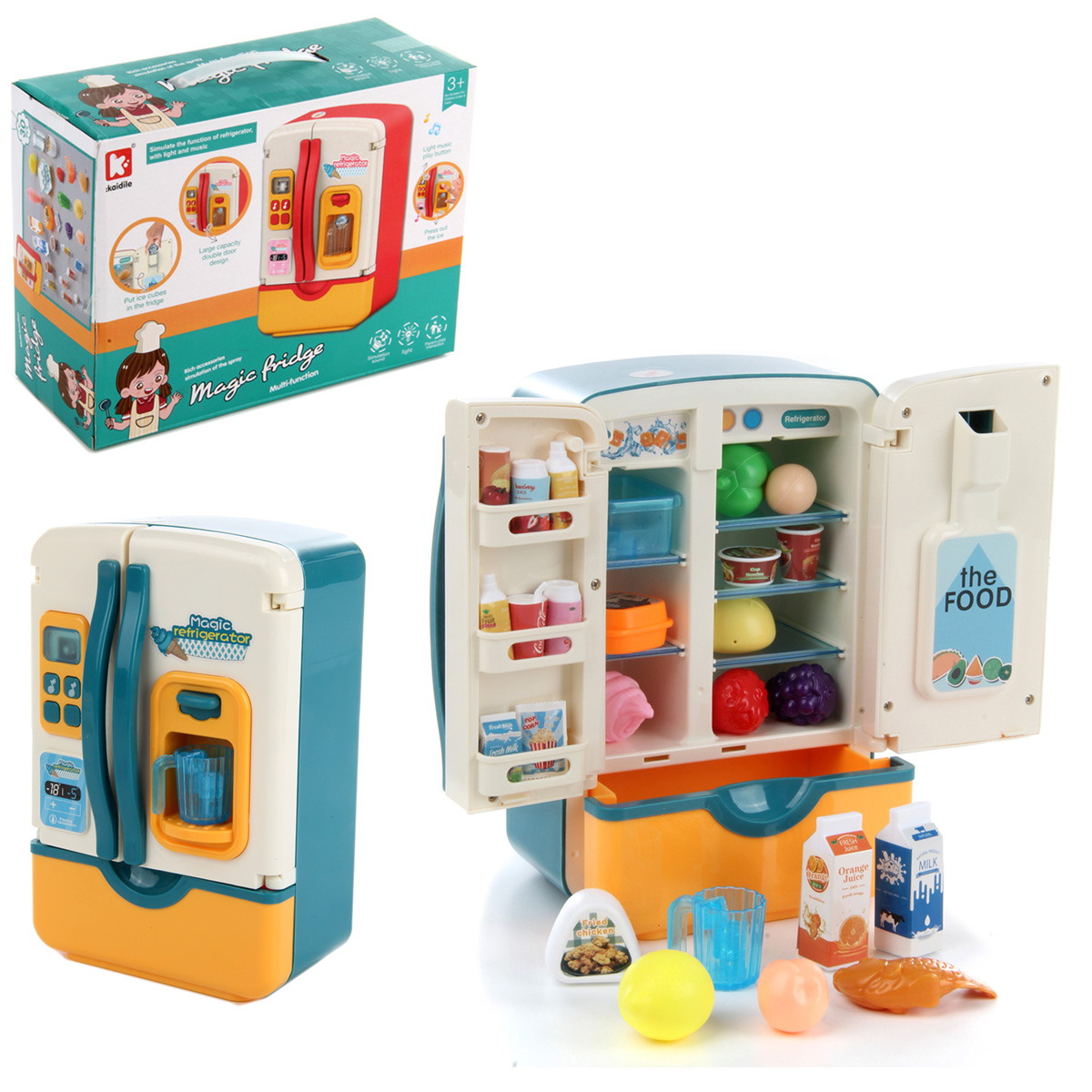 Игрушка Veld Co холодильник 30 предм. - фото 7