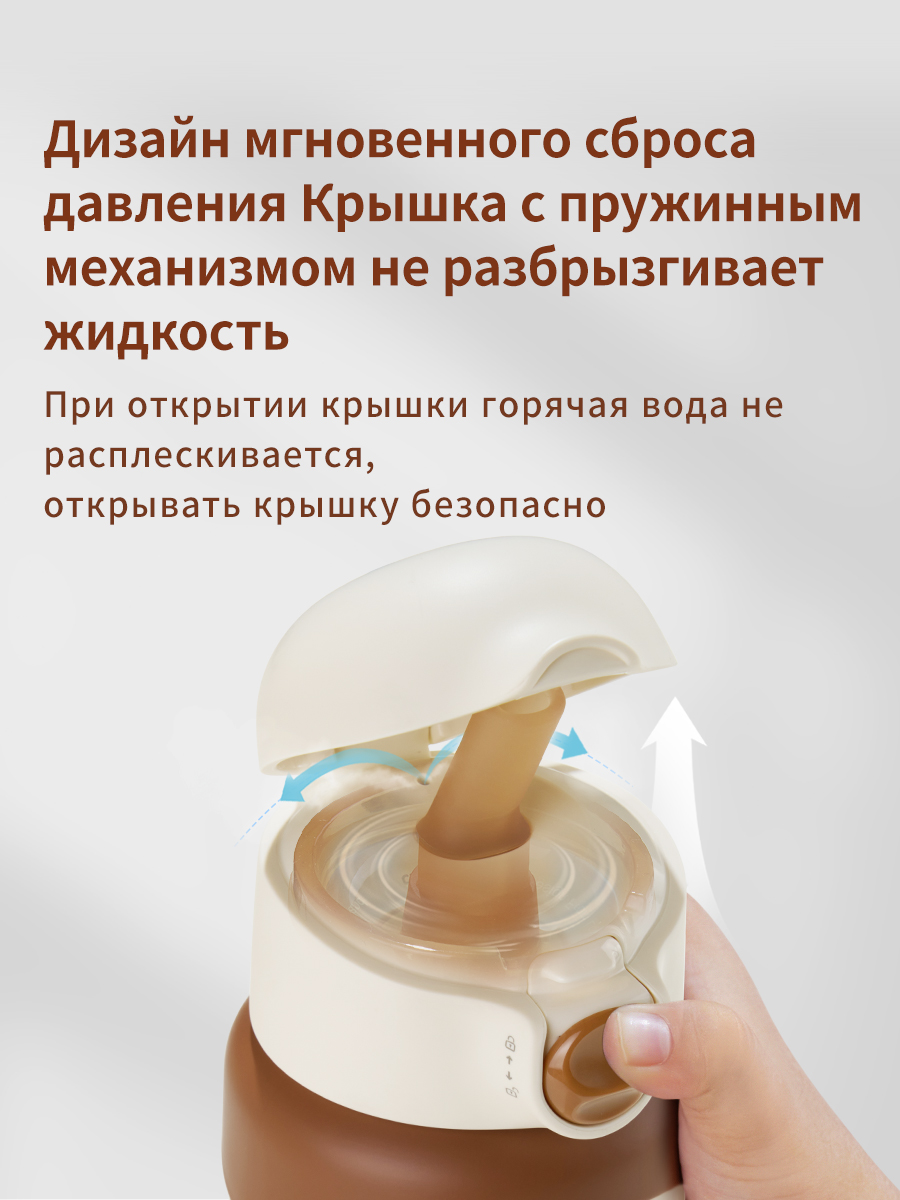 Термокружка thyseed желтая - фото 9