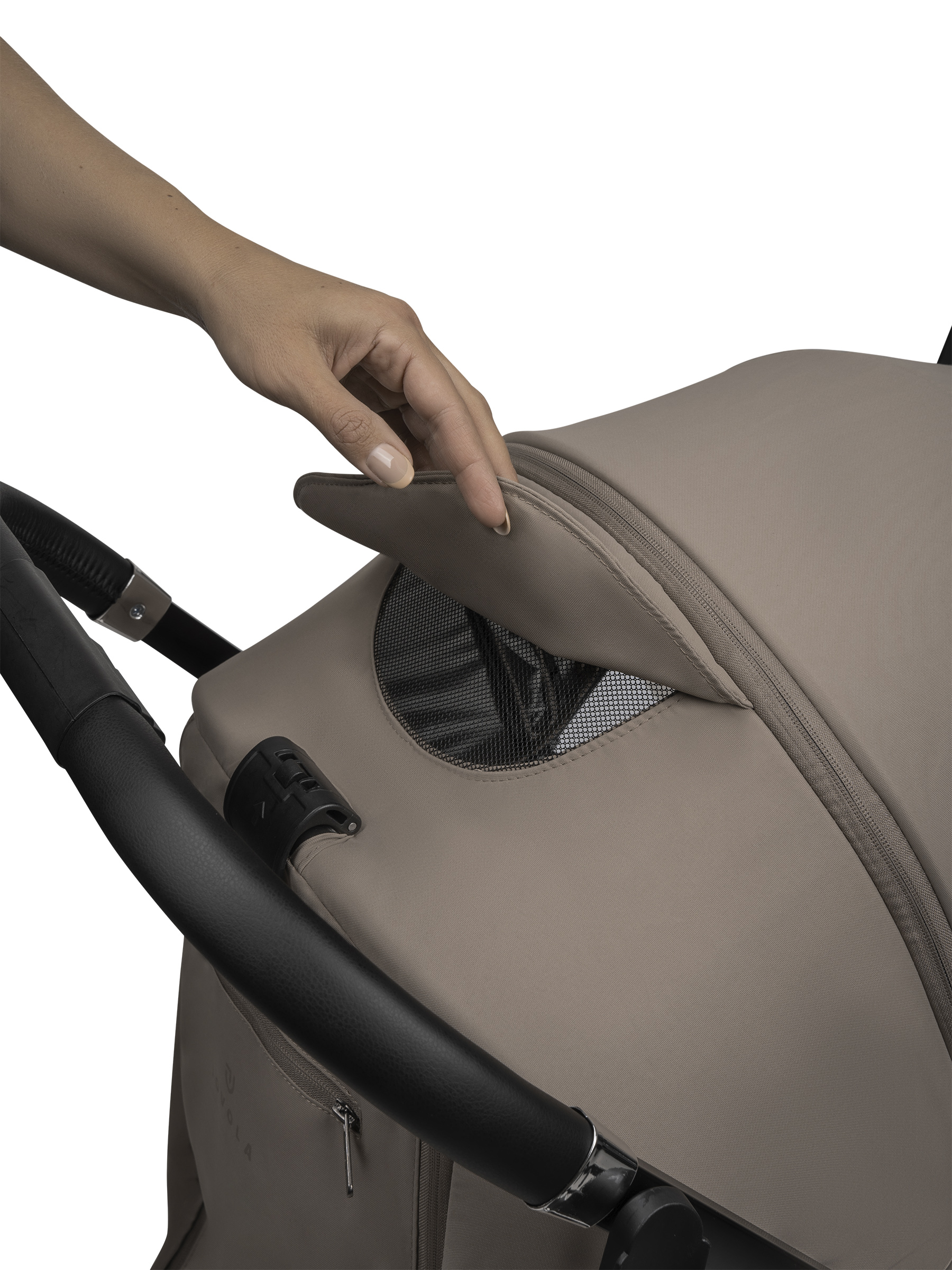 Коляска прогулочная JOVOLA Magma Plus бежевый - фото 36