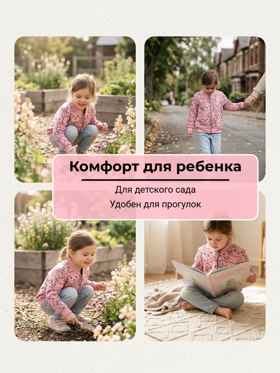 Бомбер YOULALA 1802310101 - фото 6