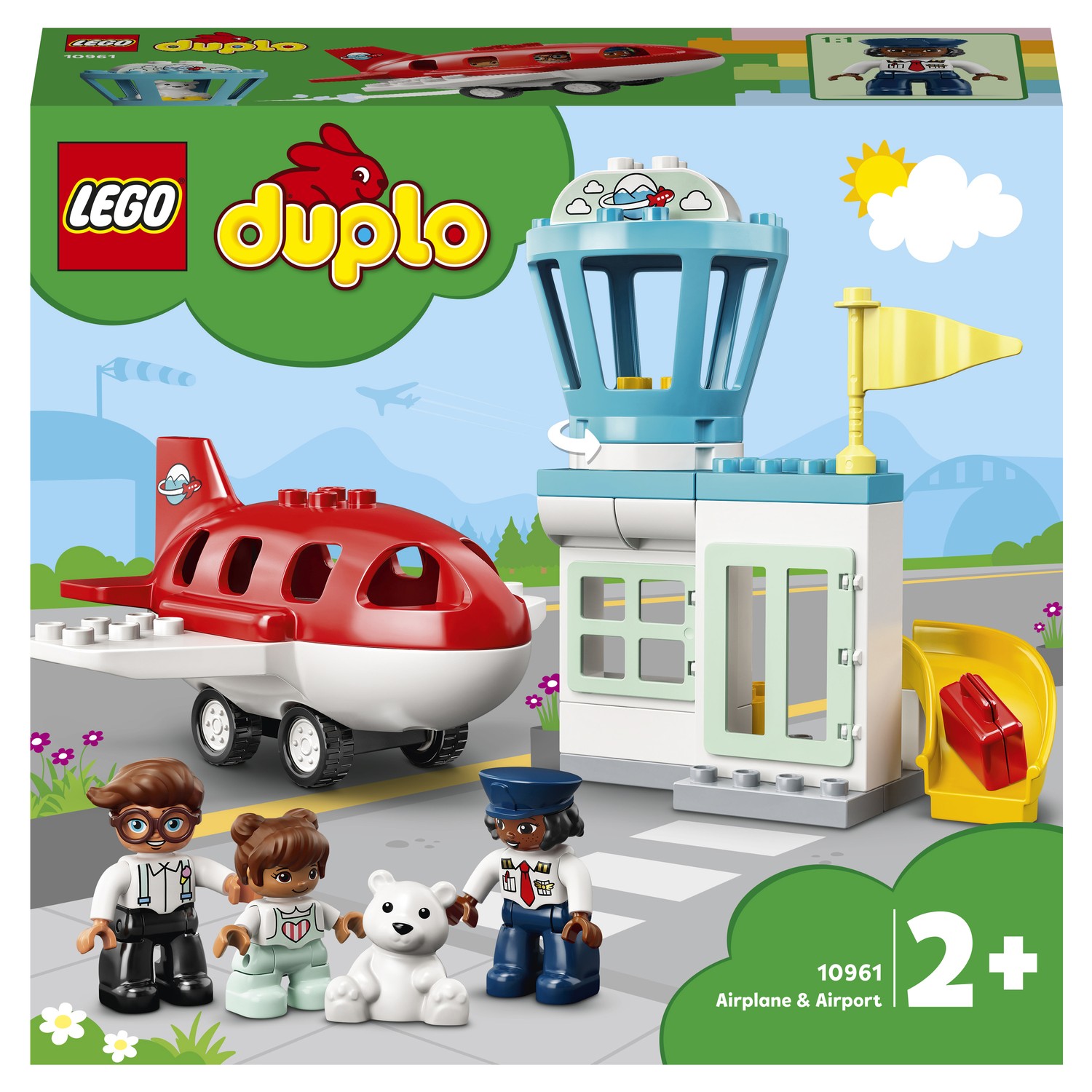 Конструктор LEGO DUPLO Town Самолет и аэропорт - фото 2