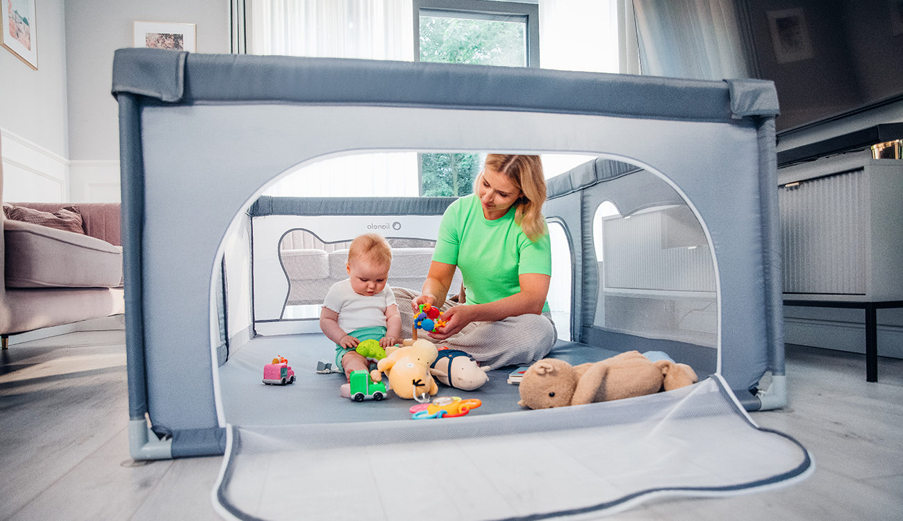 Манеж Lionelo Willow бежевый LO-WILLOW BEIGE SAND - фото 14