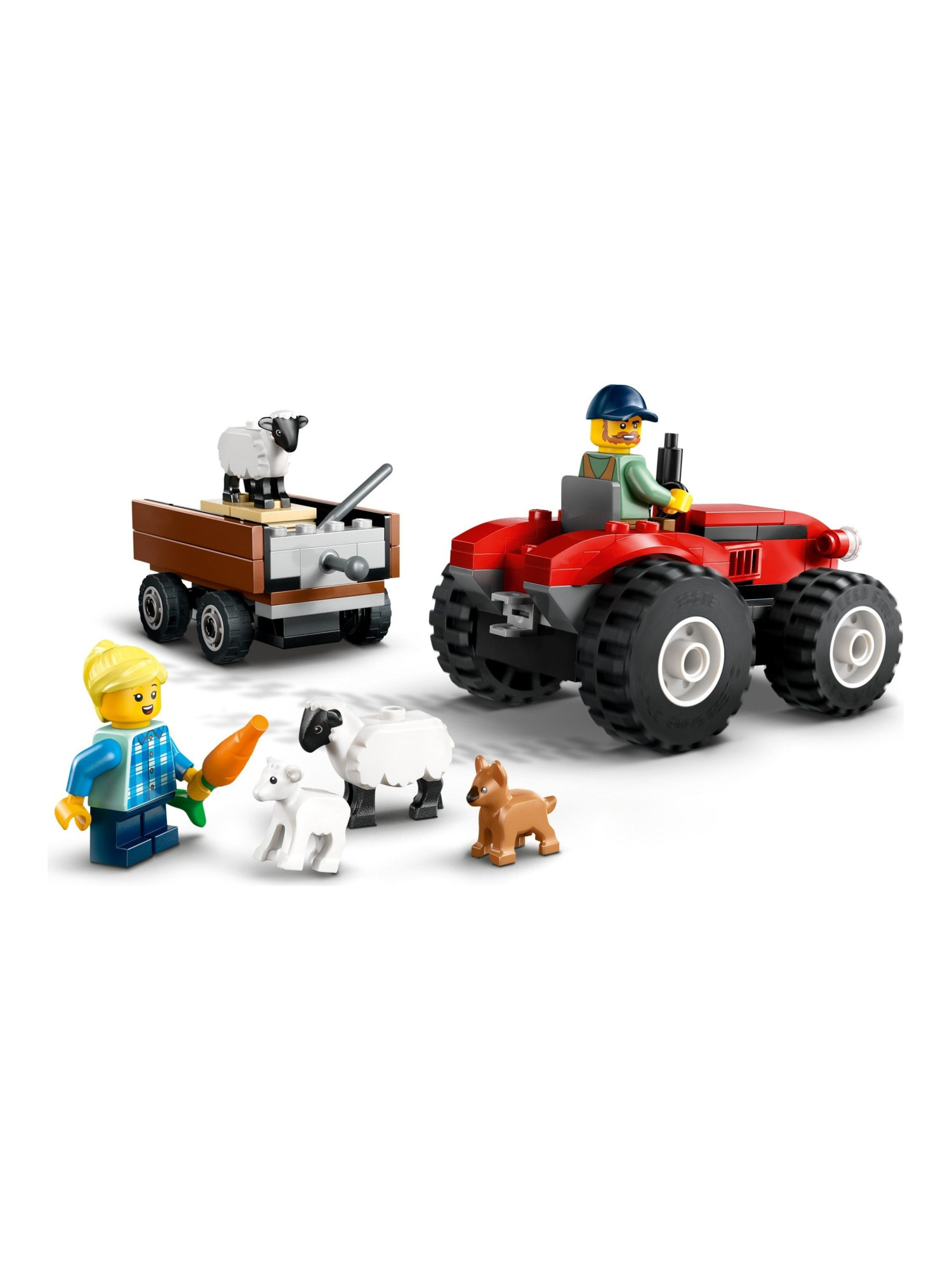 Конструктор LEGO City Трактор с прицепом 116 дет. - фото 9