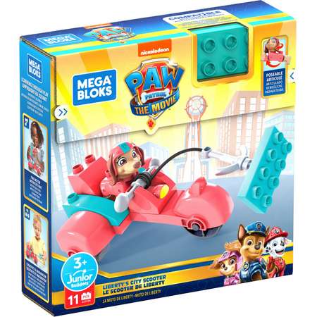 Конструктор Mega Bloks Щенячий патруль Скутер Либерти блочный