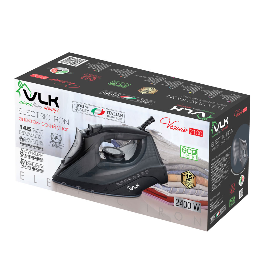 Утюг электрический VLK Vesuvio 2100 - фото 13