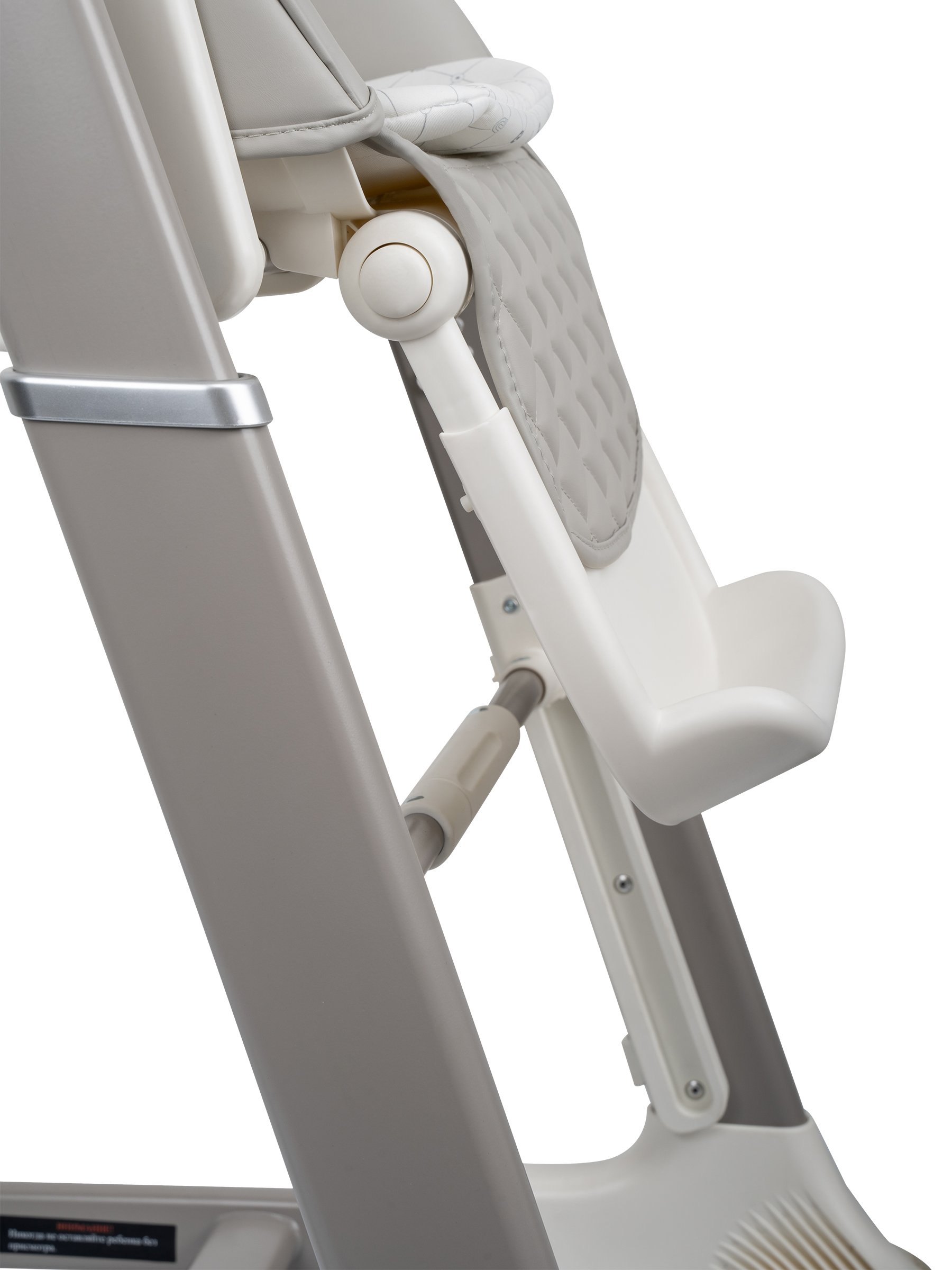 Стульчик для кормления JOVOLA Loki с функцией электрокачели серый - фото 25