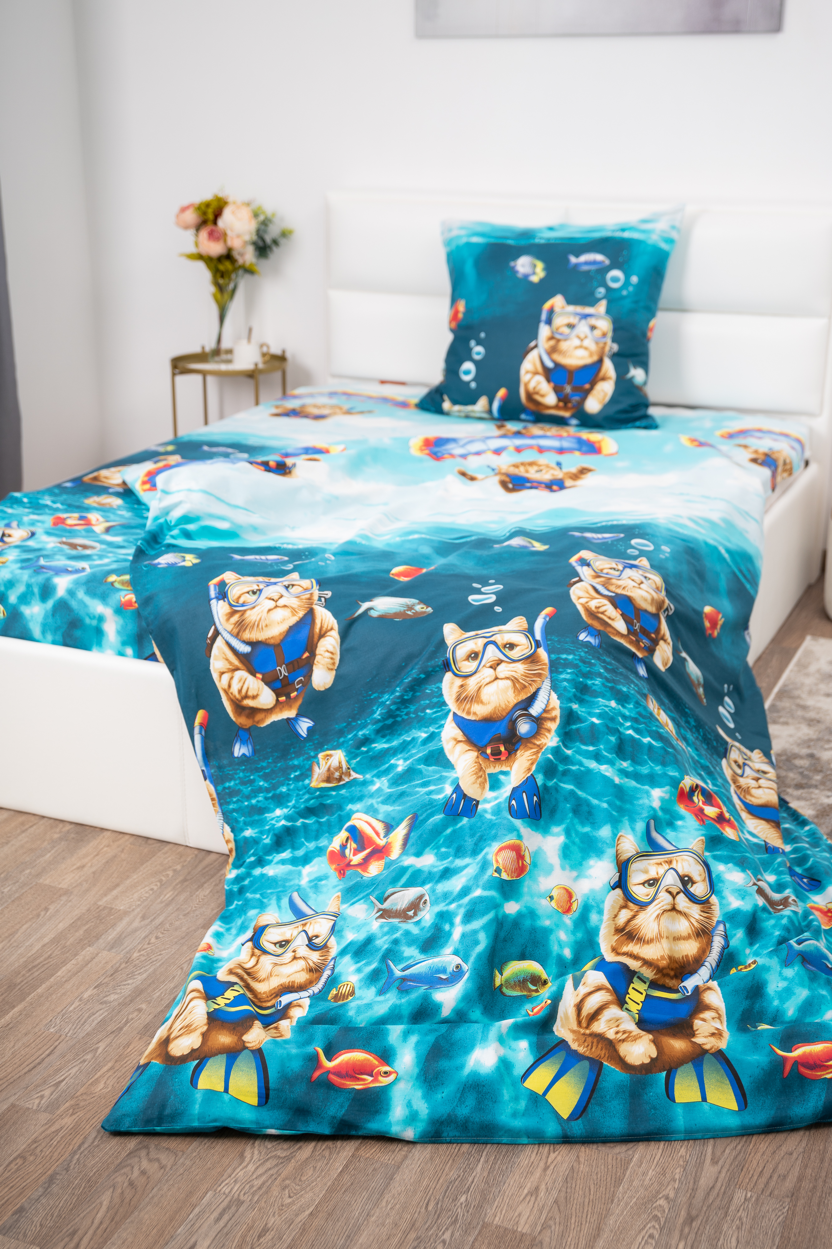 Комплект постельного белья MILANIKA Экстремалы полутораспальный 3 предм. - фото 2