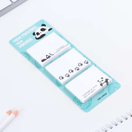 Блок для записей ArtFox с отрывными листами 30 л. Панда
